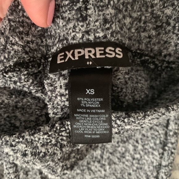 Fuzzy loungewear pants (Express and AE) - Picture 4 of 4
